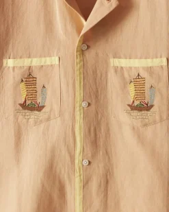 Shirts<BODE Ship Applique Short Sleeve Shirt