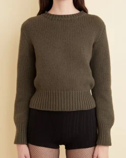 Knitwear<BODE Shore Crewneck Olive