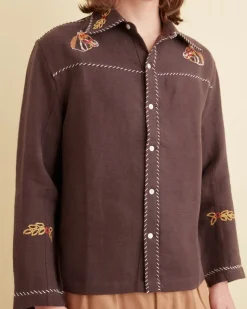 Shirts<BODE Show Pony Overshirt Brown
