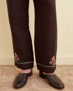Trousers & Pants<BODE Show Pony Trousers Brown