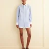 Tops<BODE Signet Murray Shirt White/Blue