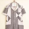 Shirts<BODE Silver Brunia Short Sleeve Shirt - M Multi