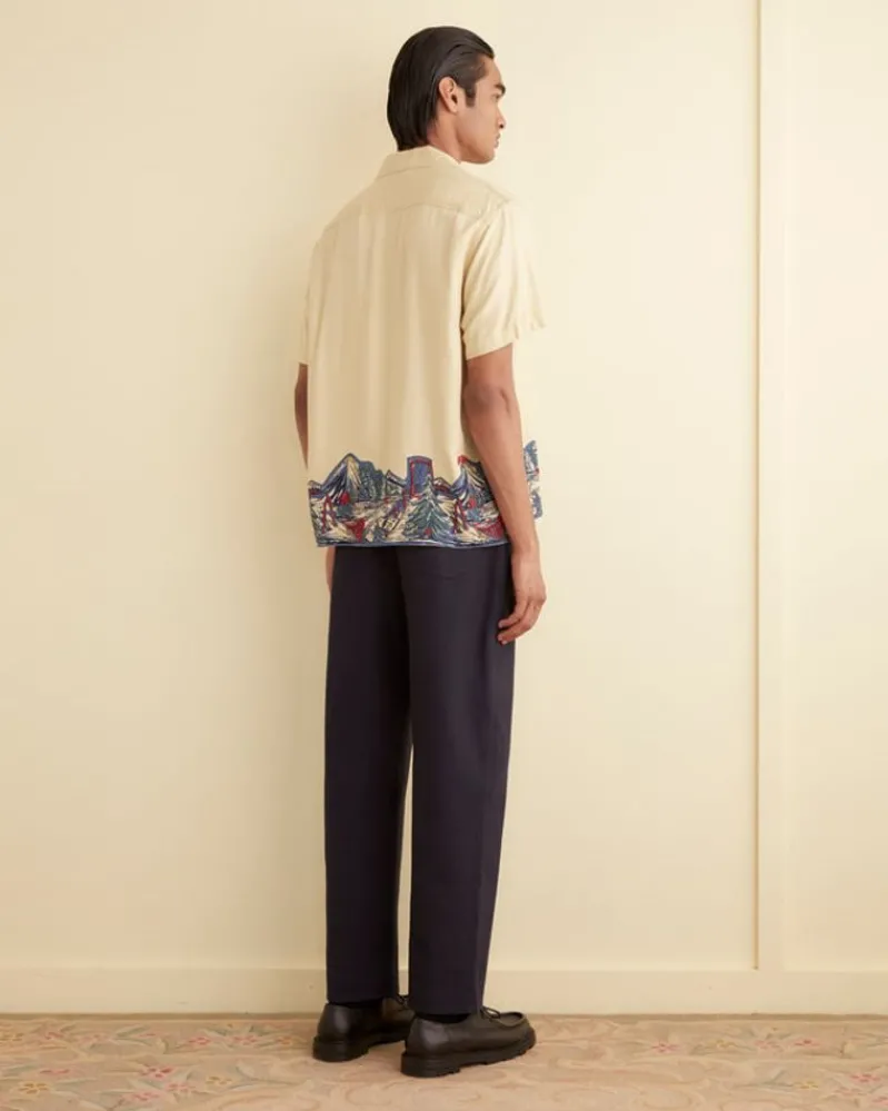 Shirts<BODE Ski Lift Short Sleeve Shirt Multi