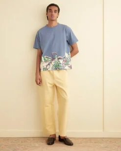 Cut & Sew<BODE Ski Lift Tee Blue