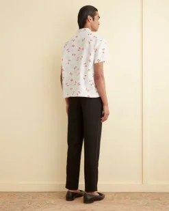 Shirts<BODE Skiing Penguins Short Sleeve Shirt Multi