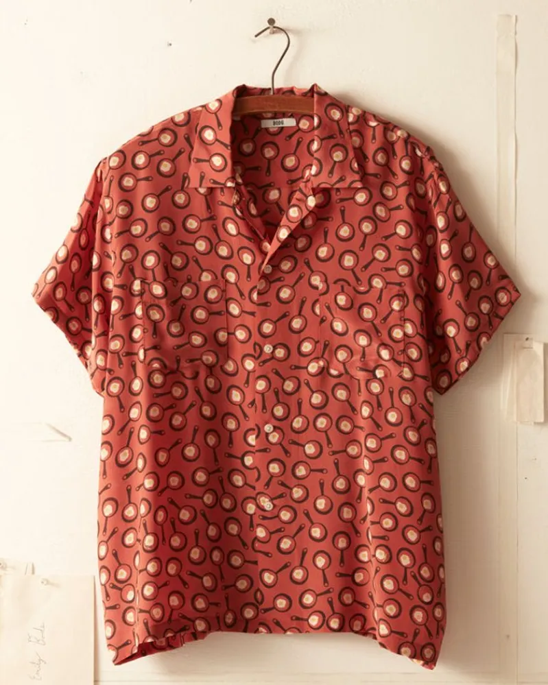 Shirts<BODE Skillet Short Sleeve Shirt