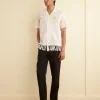 Shirts<BODE Soleil Fringe Short Sleeve Shirt
