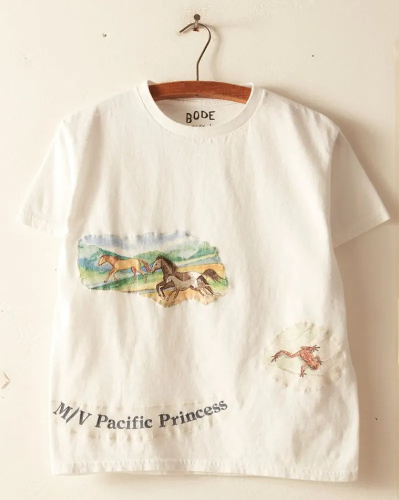 Cut & Sew<BODE Stallion Tommy Tee - Xxs