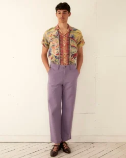 Trousers & Pants<BODE Standard Trousers - Lavender