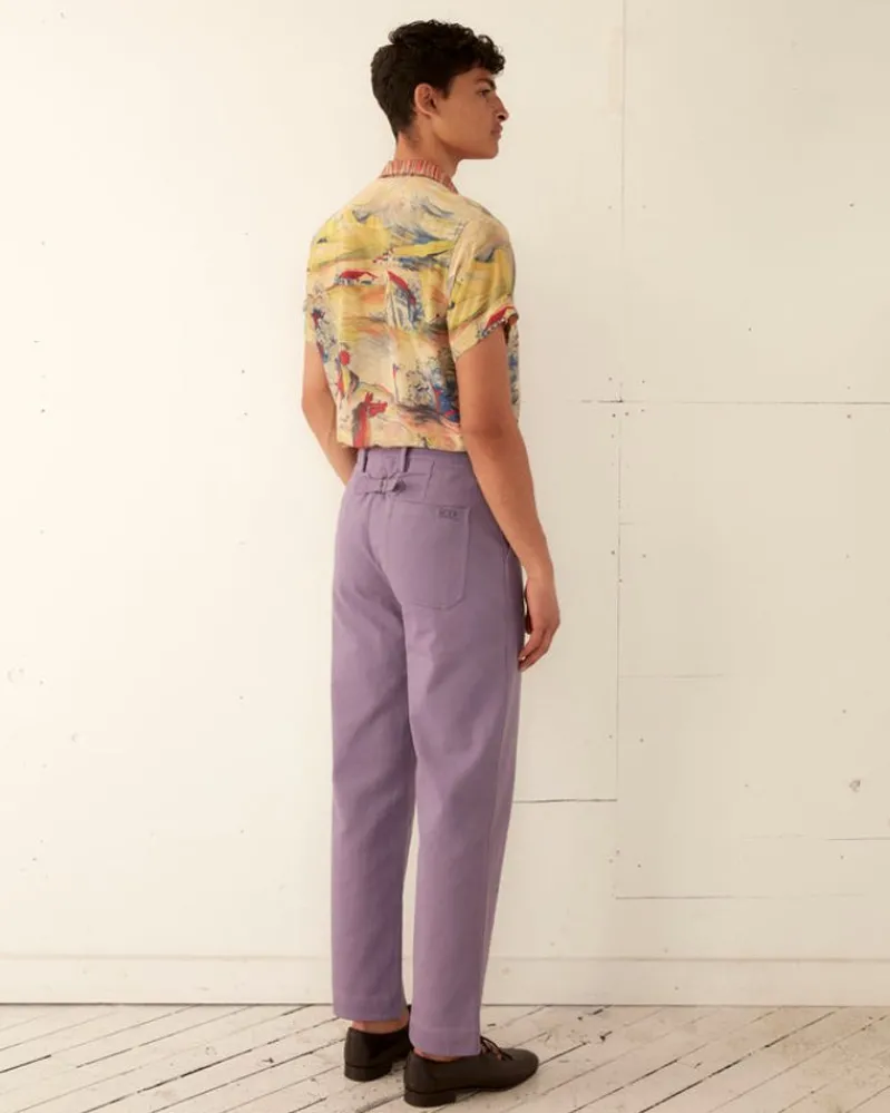 Trousers & Pants<BODE Standard Trousers - Lavender
