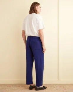 Trousers & Pants<BODE Standard Wool Joggers Blue