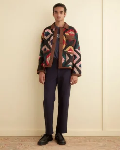 Outerwear<BODE Star Cross Quilt Jacket Multi