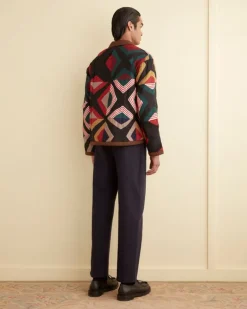 Outerwear<BODE Star Cross Quilt Jacket Multi