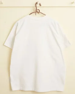 Cut & Sew<BODE Star Pocket Tee - White