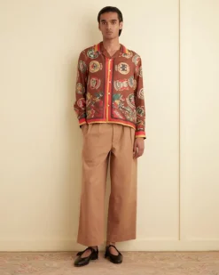 Shirts<BODE State Seal Long Sleeve Shirt Multi