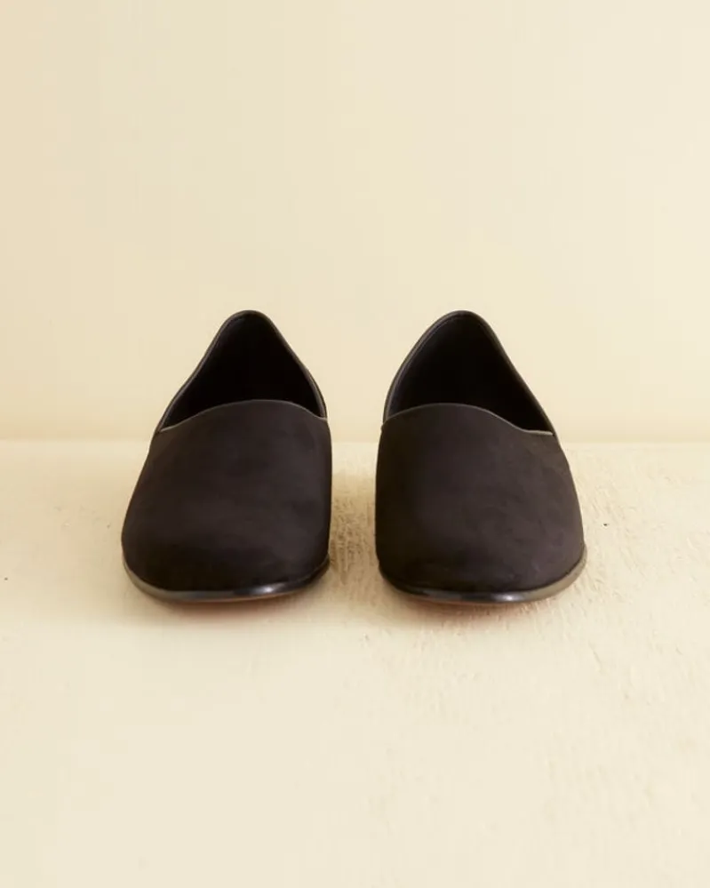 Shoes<BODE Suede House Shoe - Black