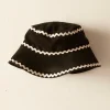 Accessories<BODE Suede Rickrack Hat - Black