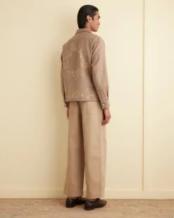 Shirts<BODE Sweet Pine Long Sleeve Shirt Oatmeal