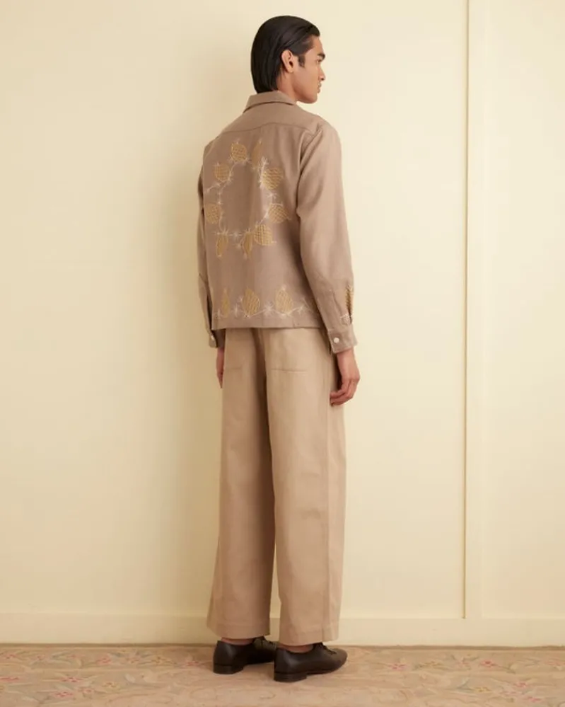 Shirts<BODE Sweet Pine Long Sleeve Shirt Oatmeal