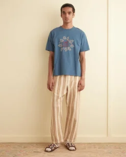 Cut & Sew<BODE Sweet Pine Music Tee Petrol