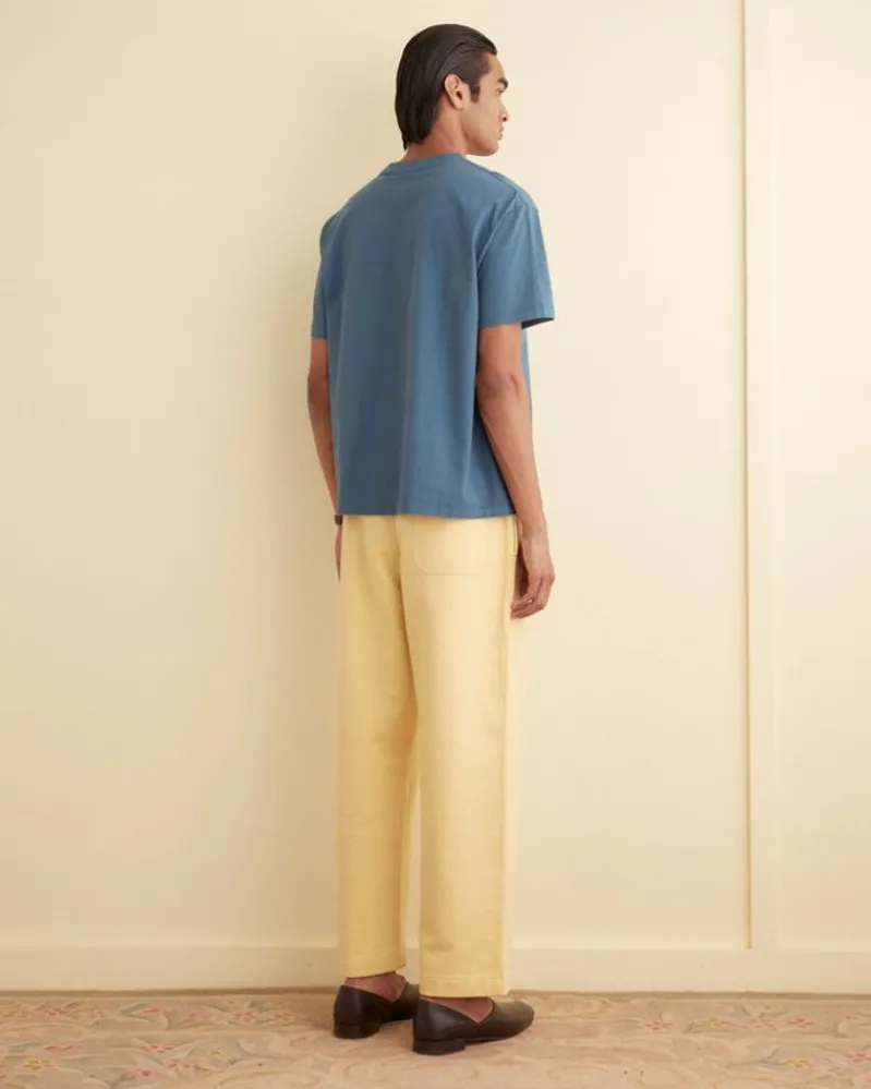Cut & Sew<BODE Sweet Pine Pocket Tee Petrol