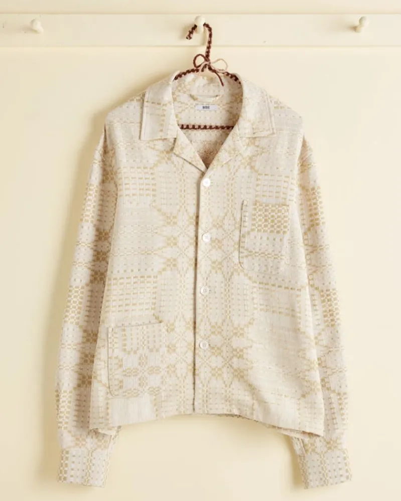 Shirts<BODE Tea Tree Coverlet Overshirt - S/M