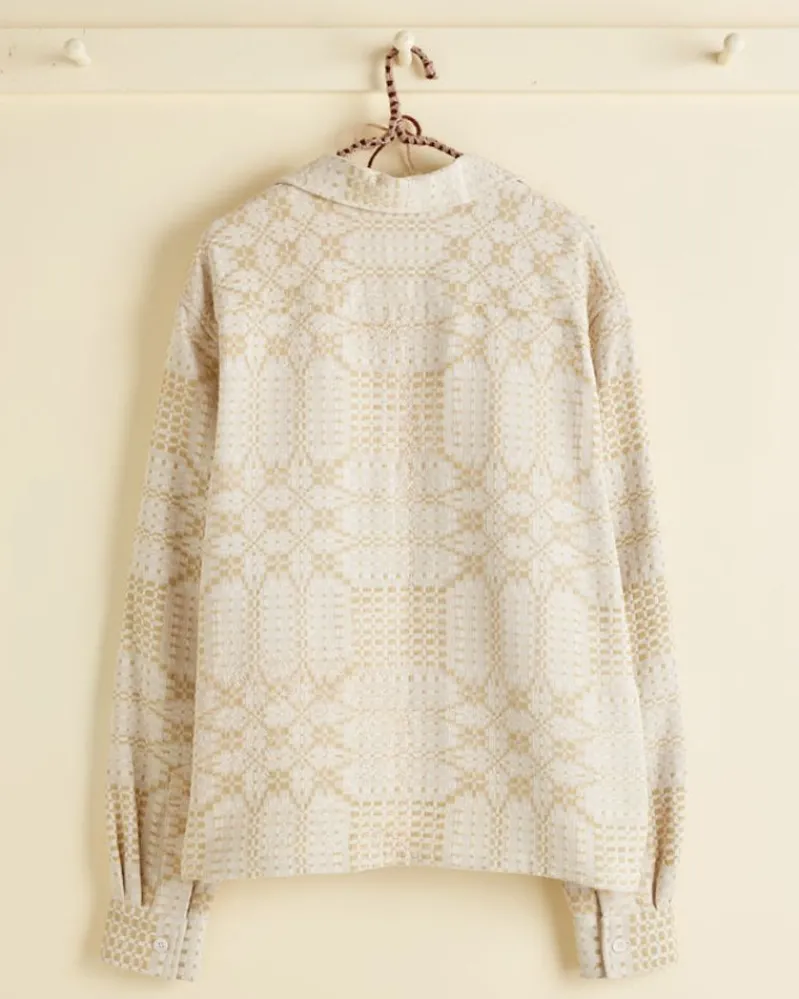 Shirts<BODE Tea Tree Coverlet Overshirt - S/M
