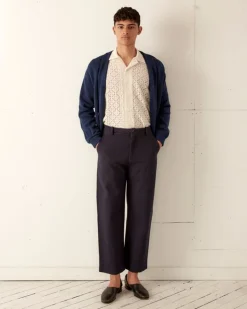 Shirts<BODE Tile Lace Short Sleeve Shirt - Ecru