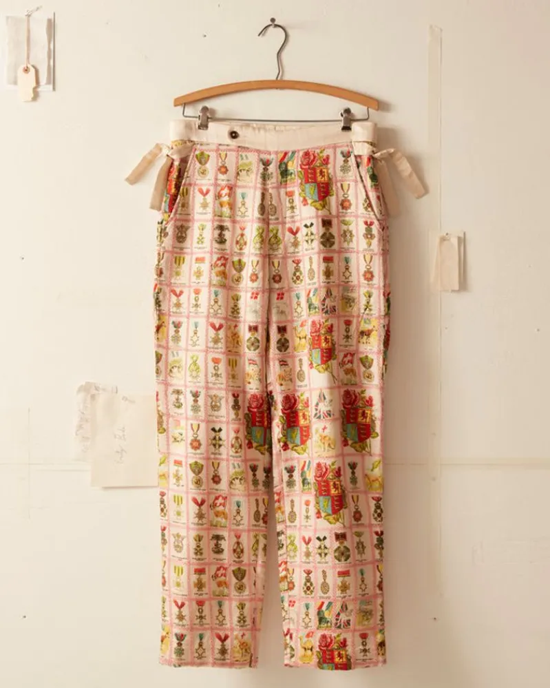 Trousers & Pants<BODE Tobacco Signet Quilt Trousers