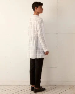 Shirts<BODE Tonal Plaid Jama Tunic