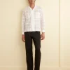 Shirts<BODE Tonal Plaid Long Sleeve Shirt