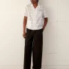 Shirts<BODE Tonal Plaid Short Sleeve Shirt