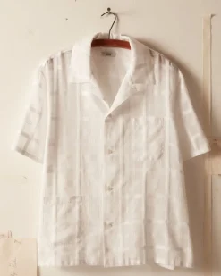 Shirts<BODE Tonal Plaid Short Sleeve Shirt