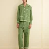 Shirts<BODE Top Sheet Long Sleeve Shirt Green
