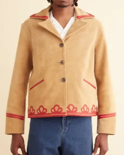 Outerwear<BODE Trefoil Jacket Tan