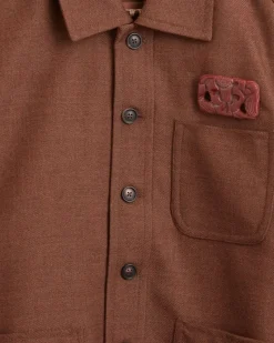Outerwear<BODE Twill Franck Jacket - Brown
