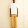 Trousers & Pants<BODE Twill Knolly Brook Trousers Yellow
