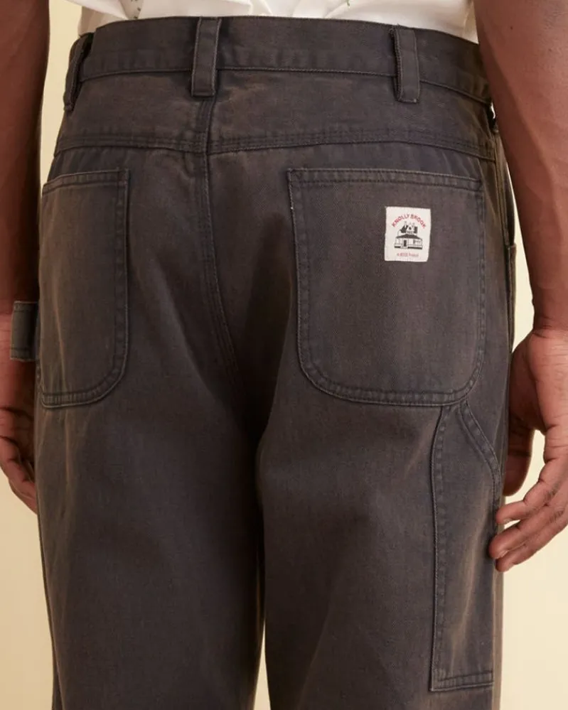 Trousers & Pants<BODE Twill Knolly Brook Trousers Black