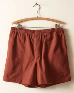 Shorts<BODE Twill Rugby Short - Cinnamon