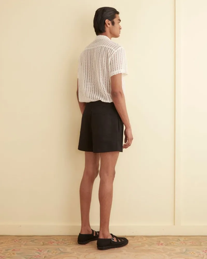 Shorts<BODE Twill Snap Shorts Black
