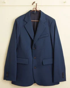 Outerwear<BODE Twill Suit Jacket Petrol