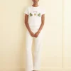 Cut And Sew<BODE Twin Parakeet Tee Cream