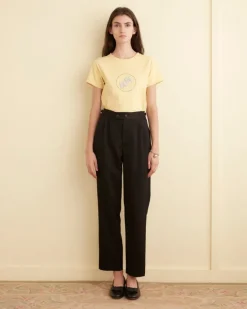 Cut And Sew<BODE Usa Tee Yellow