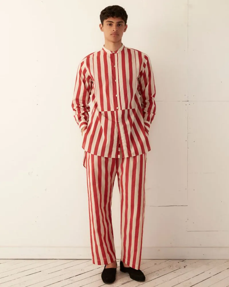 Shirts<BODE Valance Stripe Long Sleeve Shirt