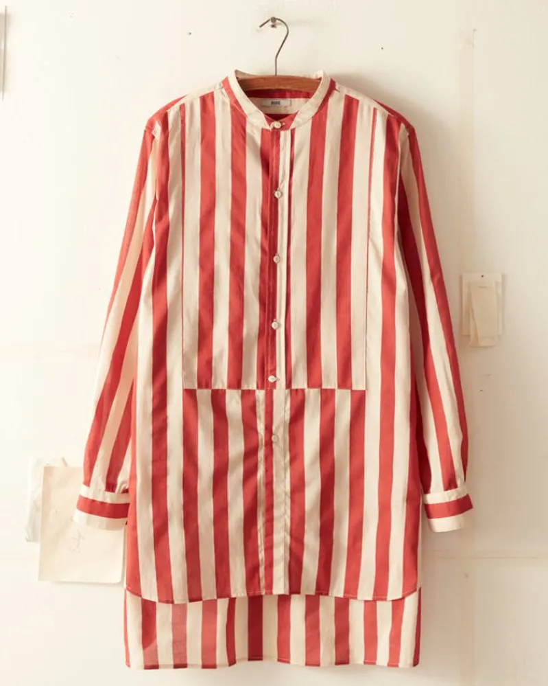Shirts<BODE Valance Stripe Long Sleeve Shirt