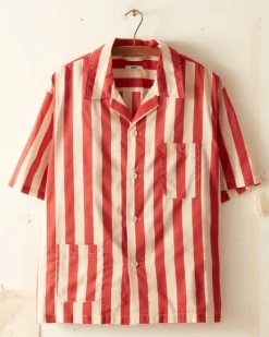 Shirts<BODE Valance Stripe Short Sleeve Shirt