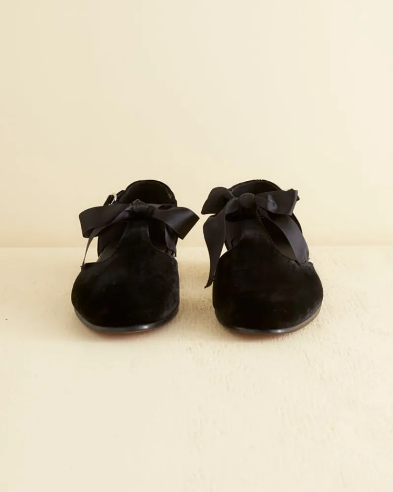 Shoes<BODE Velvet Theater Shoe Black