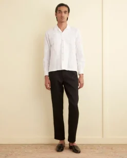 Shirts<BODE Village Garden Long Sleeve Shirt White