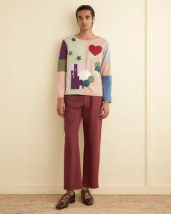 Cut & Sew<BODE Vista Long Sleeve Shirt Multi