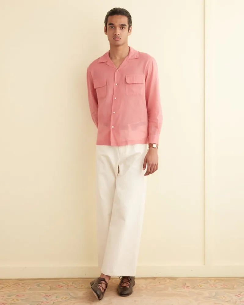 Shirts<BODE Voile Havana Shirt Pink